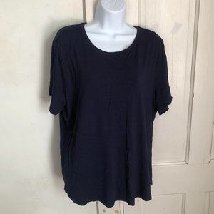 Old Navy Luxe Navy TShirt XL